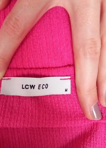 pambe düz yaka bluz - Görsel 2