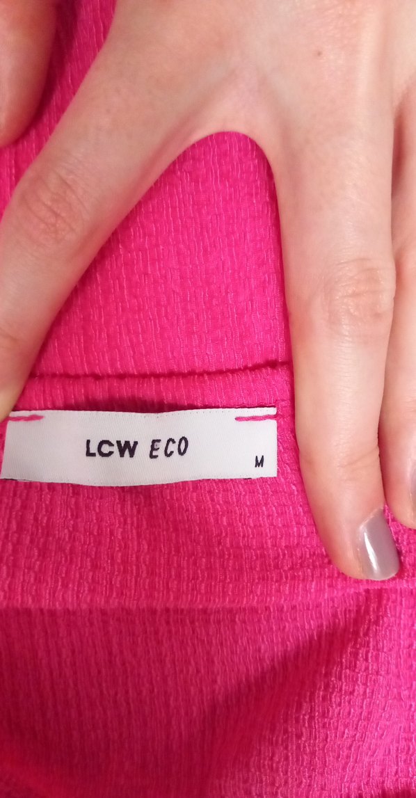 pambe düz yaka bluz - Görsel 2