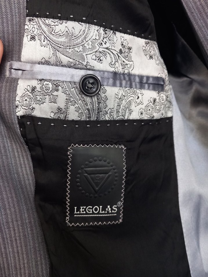 Gri Erkek Ofis Takım Elbise - Görsel 3