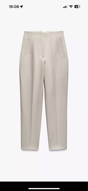 Sıfır etiketli Zara pantolon