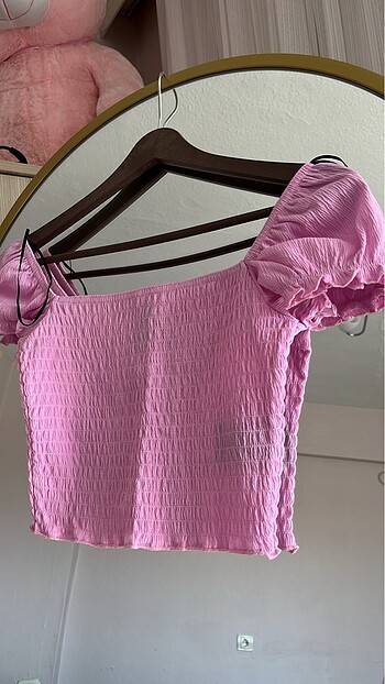 Pembe bluz