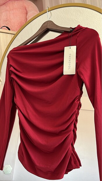 Trendyol & Milla Drape detaylı bluz