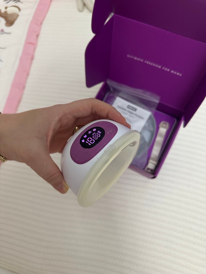 Mochi Mor Göğüs Pompası - Görsel 2