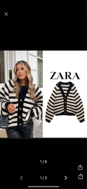 Zara hırka