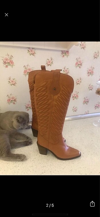 Hakiki deri çizme - Görsel 2