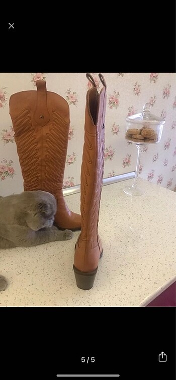 Hakiki deri çizme - Görsel 4