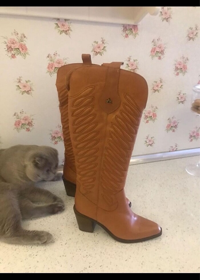 Hakiki deri çizme - Görsel 2