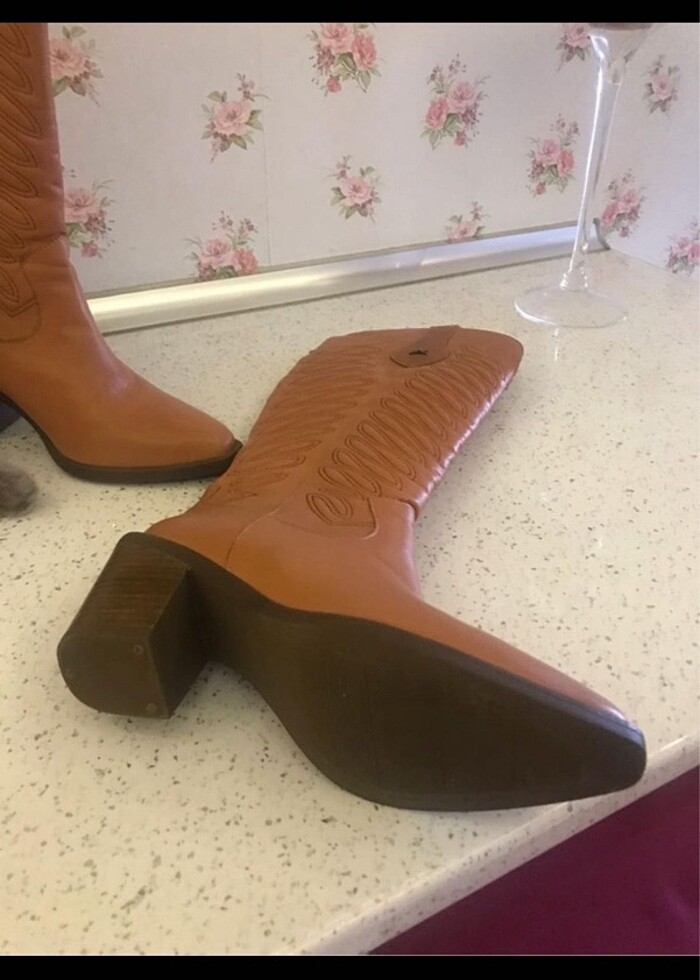 Hakiki deri çizme - Görsel 3