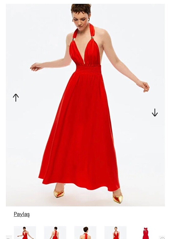 Nocturne elbise - Görsel 2