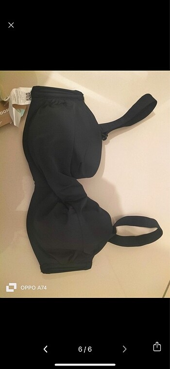l Beden siyah Renk Oysho bikini etiketli