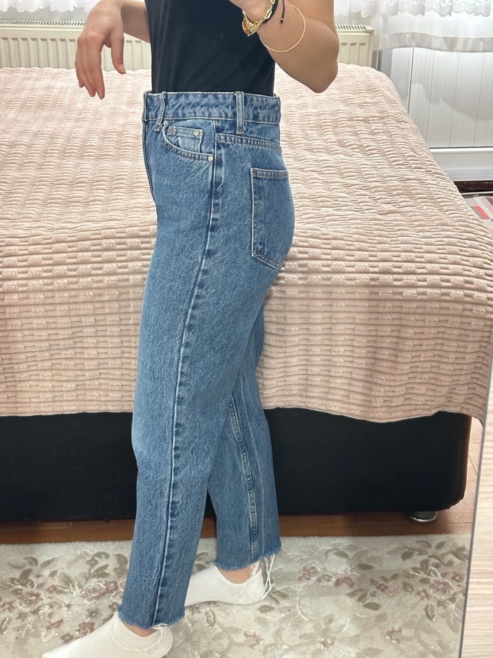 Mavi Denim Midi Kadın Jean Pantolon - Görsel 3