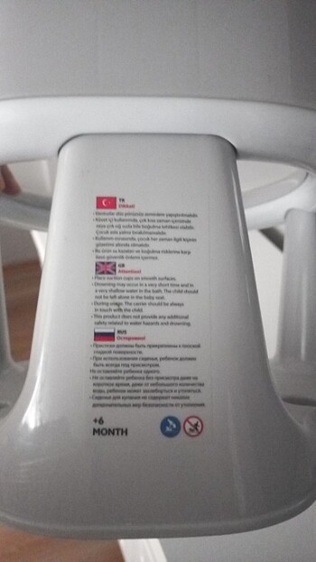  Beden gri Renk Vakumlu bebek oturagi 