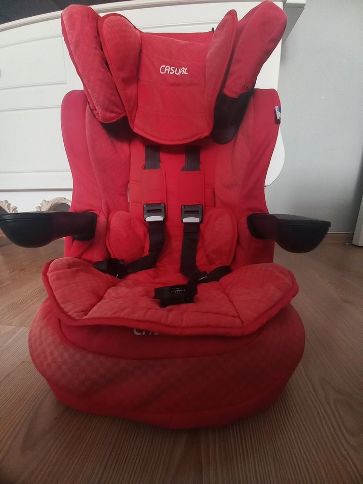 Kırmızı Casual Çocuk Araba Koltuğu - Görsel 2