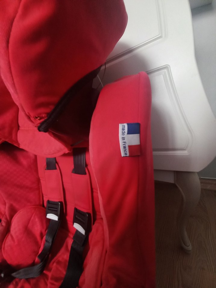 Kırmızı Casual Çocuk Araba Koltuğu - Görsel 4