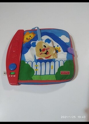 Fisher Price Egitici Bez kitap