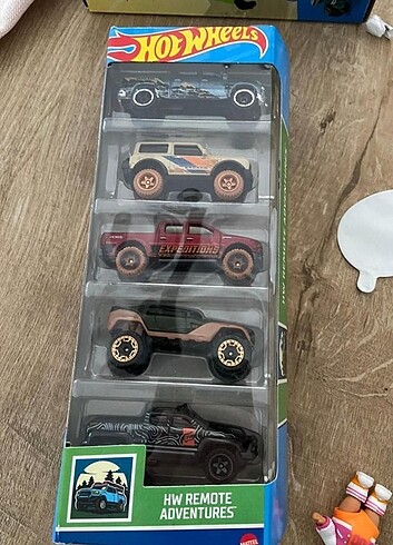 Hot Wheels Beşli set 