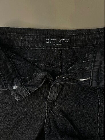 xs Beden Stradivarius denim şort