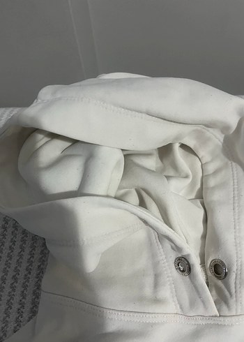 Moschino Beyaz Kapüşonlu Sweatshirt - Görsel 4