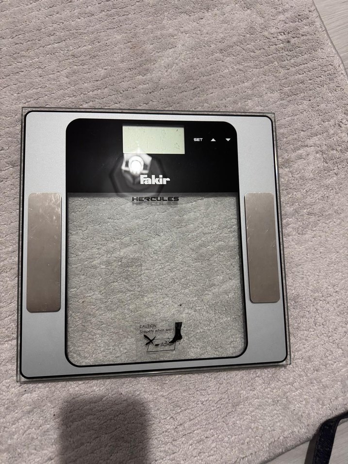 Fakir Hercules Dijital Banyo Tartısı Gri - Görsel 4