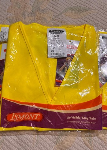 ISM 5801 Reflektörlü Çift Bantlı Yelek - Görsel 7