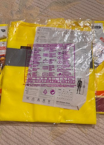 ISM 5801 Reflektörlü Çift Bantlı Yelek - Görsel 6