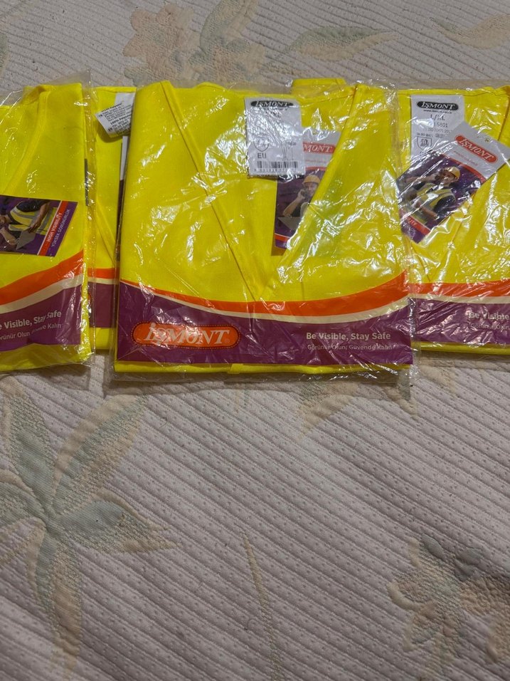 ISM 5801 Reflektörlü Çift Bantlı Yelek - Görsel 5