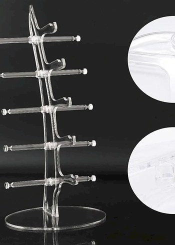 Şeffaf Gözlük Standı - Görsel 2