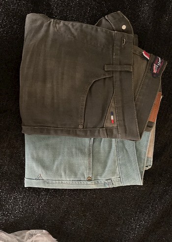 Kemer Detaylı Regular Fit Erkek Kot Pantolon