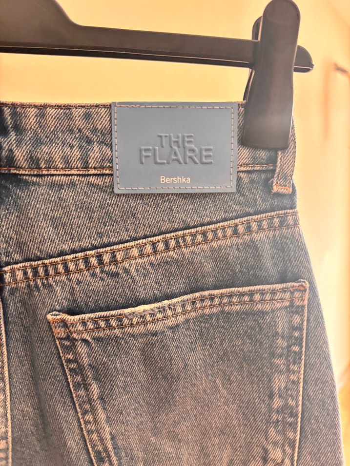 Bershka flare jean - Görsel 3