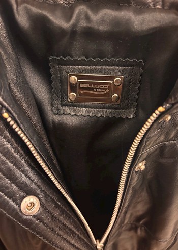 Vintage deri ceket - Görsel 2