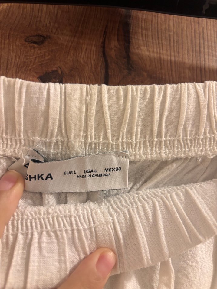 Bershka keten pantolon - Görsel 2