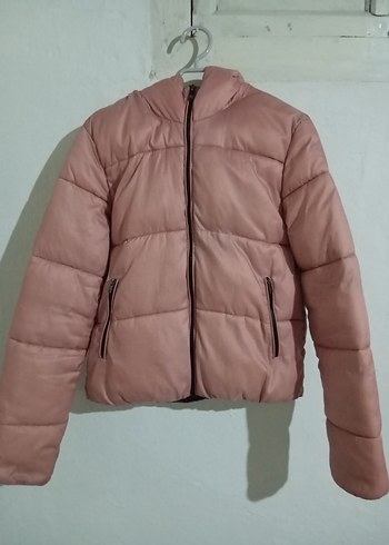 Pembe Kadın Midi Kışlık Mont - Görsel 2