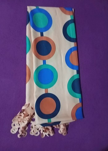 Bohem Tarz Pastel daha canlı Renkli Kadın şal - Görsel 2