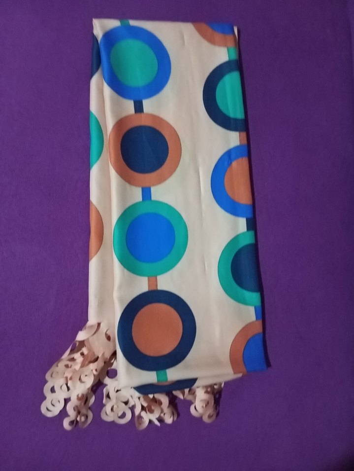 Bohem Tarz Pastel daha canlı Renkli Kadın şal - Görsel 2