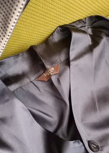 Saten Gri Uzun Kollu Erkek Pijama Takımı - Görsel 3