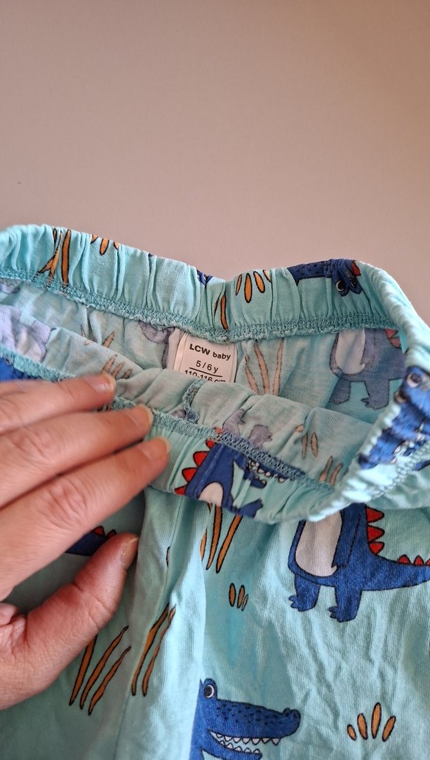 Renkli Baskılı Turkuaz Çocuk Atlet - Görsel 3