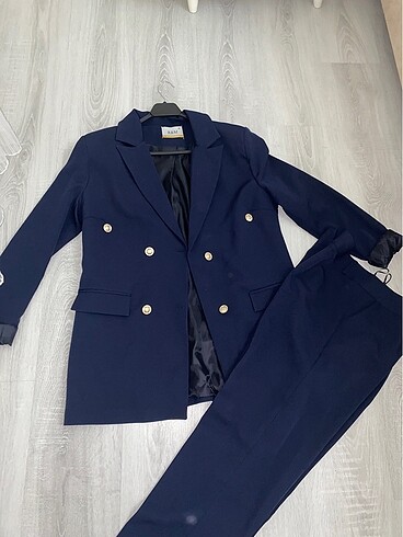 Blazer ceket pantolon takım