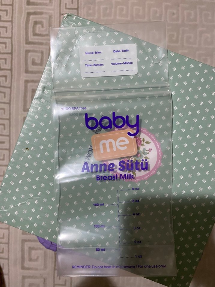 Süt Saklama Poşeti - Görsel 4