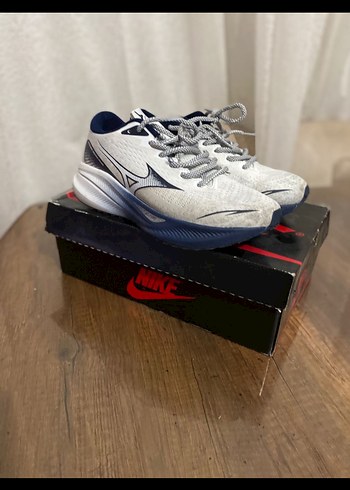 Beyaz Gri Bağcıklı Erkek Spor Ayakkabı - Görsel 2