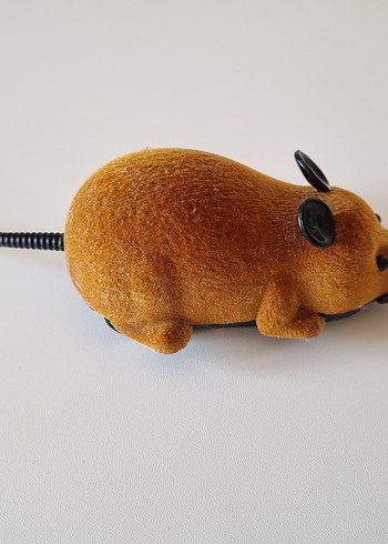 Kahverengi Pilli Fare Oyuncak - Görsel 2