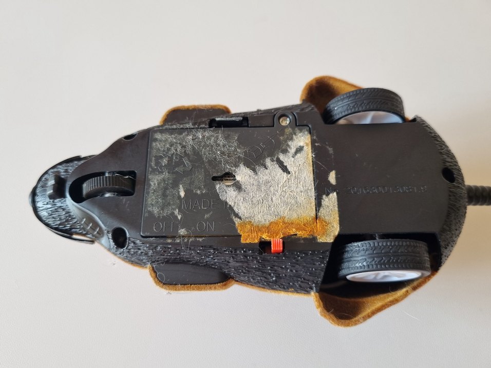 Kahverengi Pilli Fare Oyuncak - Görsel 4