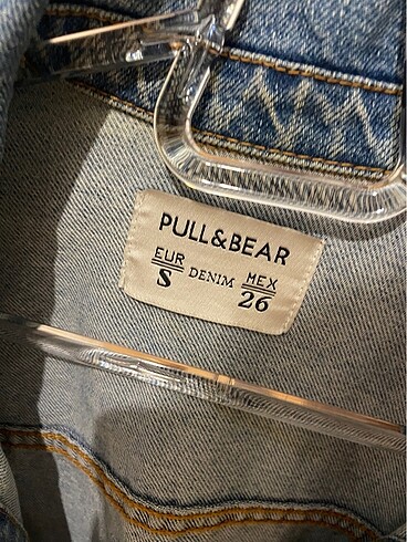 s Beden mavi Renk Pull and bear kot ceket