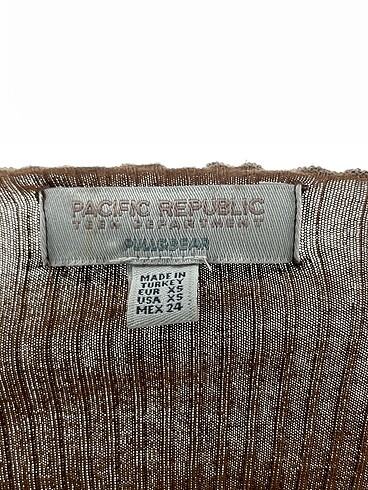 xs Beden kahverengi Renk Pull and Bear Bluz %70 İndirimli.