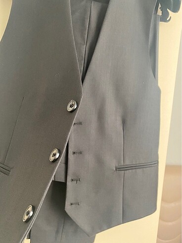 Efor marka yelekli gömlekli takım elbise - Görsel 6