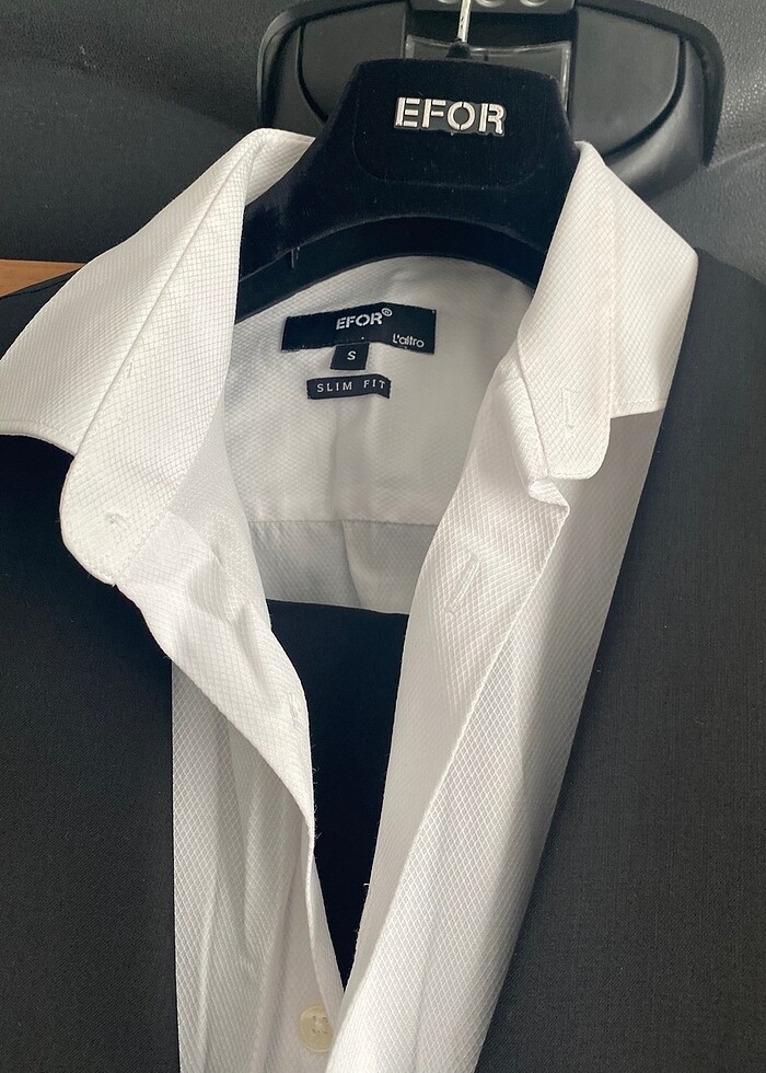 Efor marka yelekli gömlekli takım elbise - Görsel 4