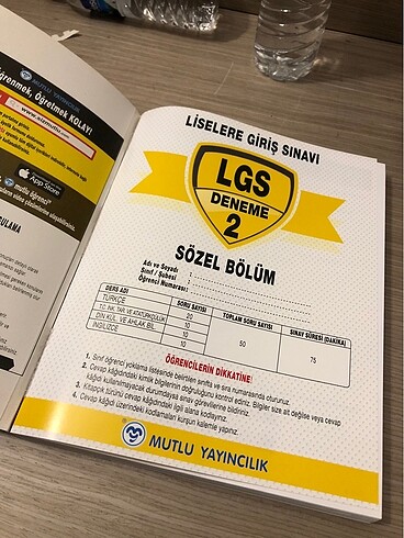LGS DENEMELERİ