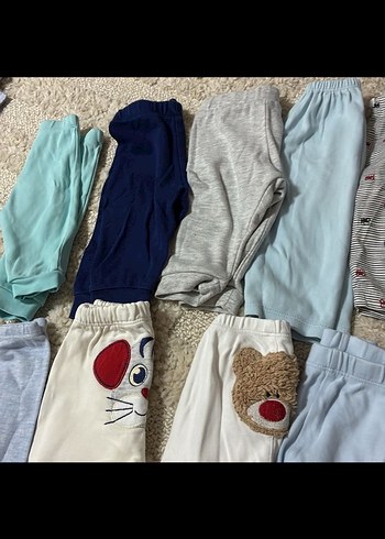 15 adet 3-6 ay eşofman altı - Görsel 2