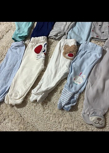 15 adet 3-6 ay eşofman altı - Görsel 5