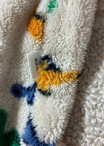 3-6 ay Renkli Örgü Desenli Bebek Tulumu - Görsel 3