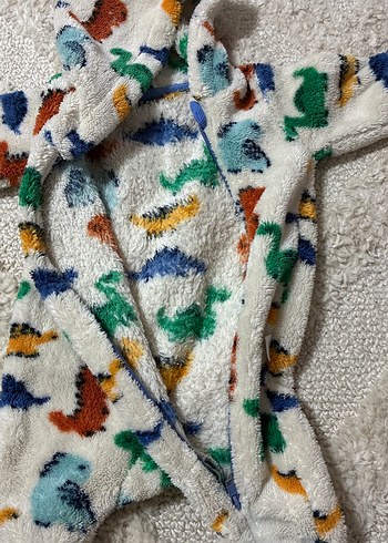 3-6 ay Renkli Örgü Desenli Bebek Tulumu - Görsel 2